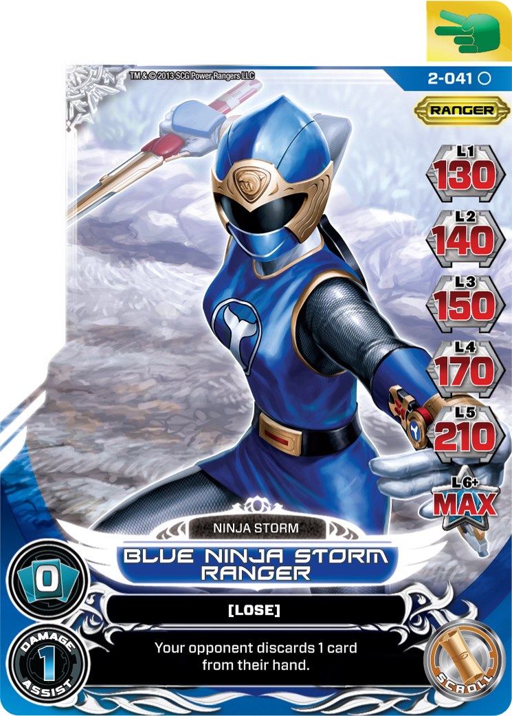 POWER RANGERS CARD GUARDIANS OF JUSTICE  Robo Knight 038 X 4 