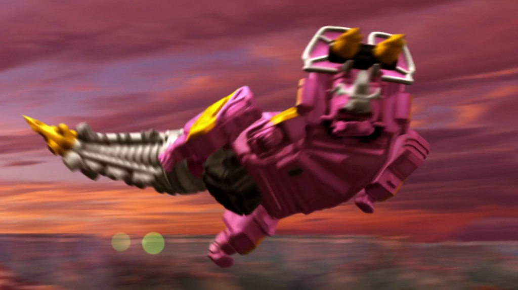 pink crane zord