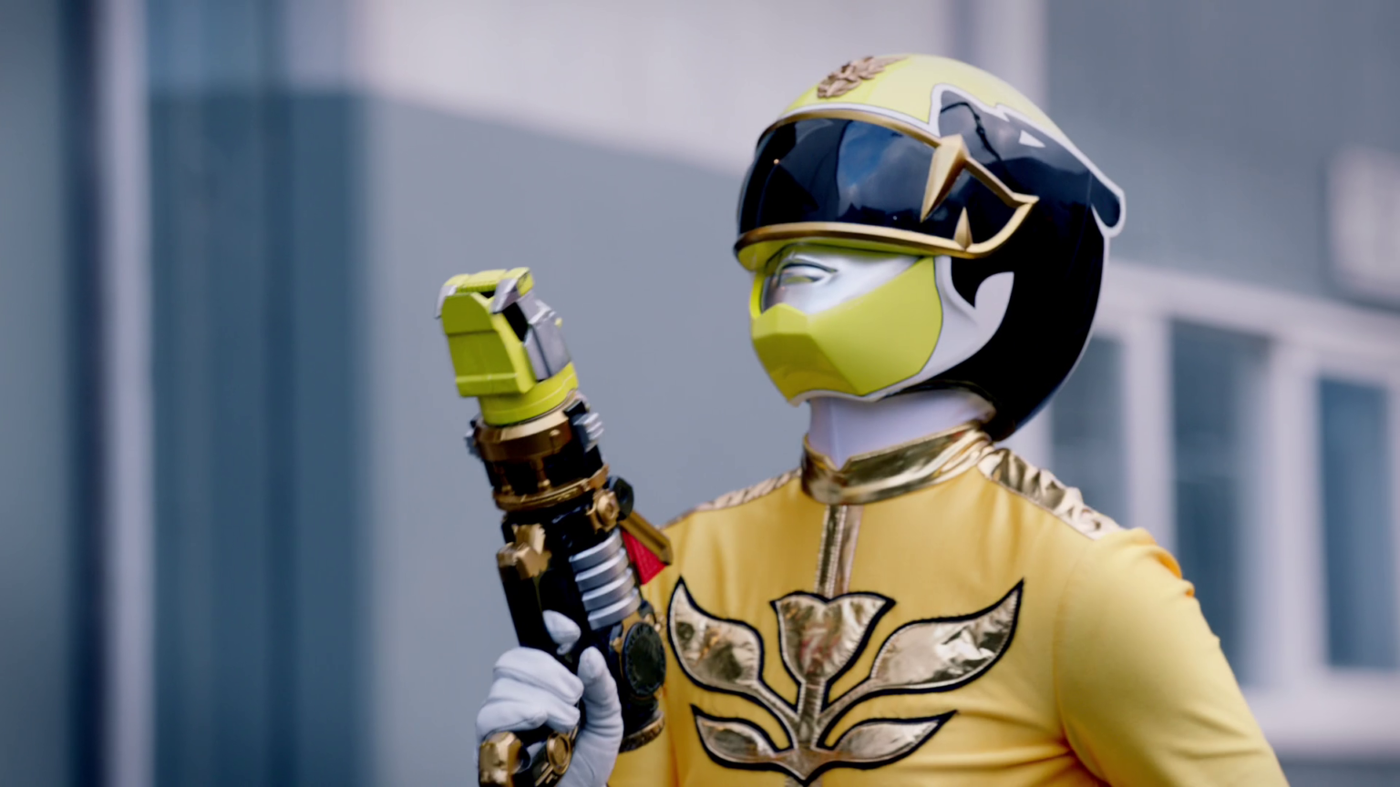 Gia Moran Yellow Megaforce Ranger Morphin Legacy