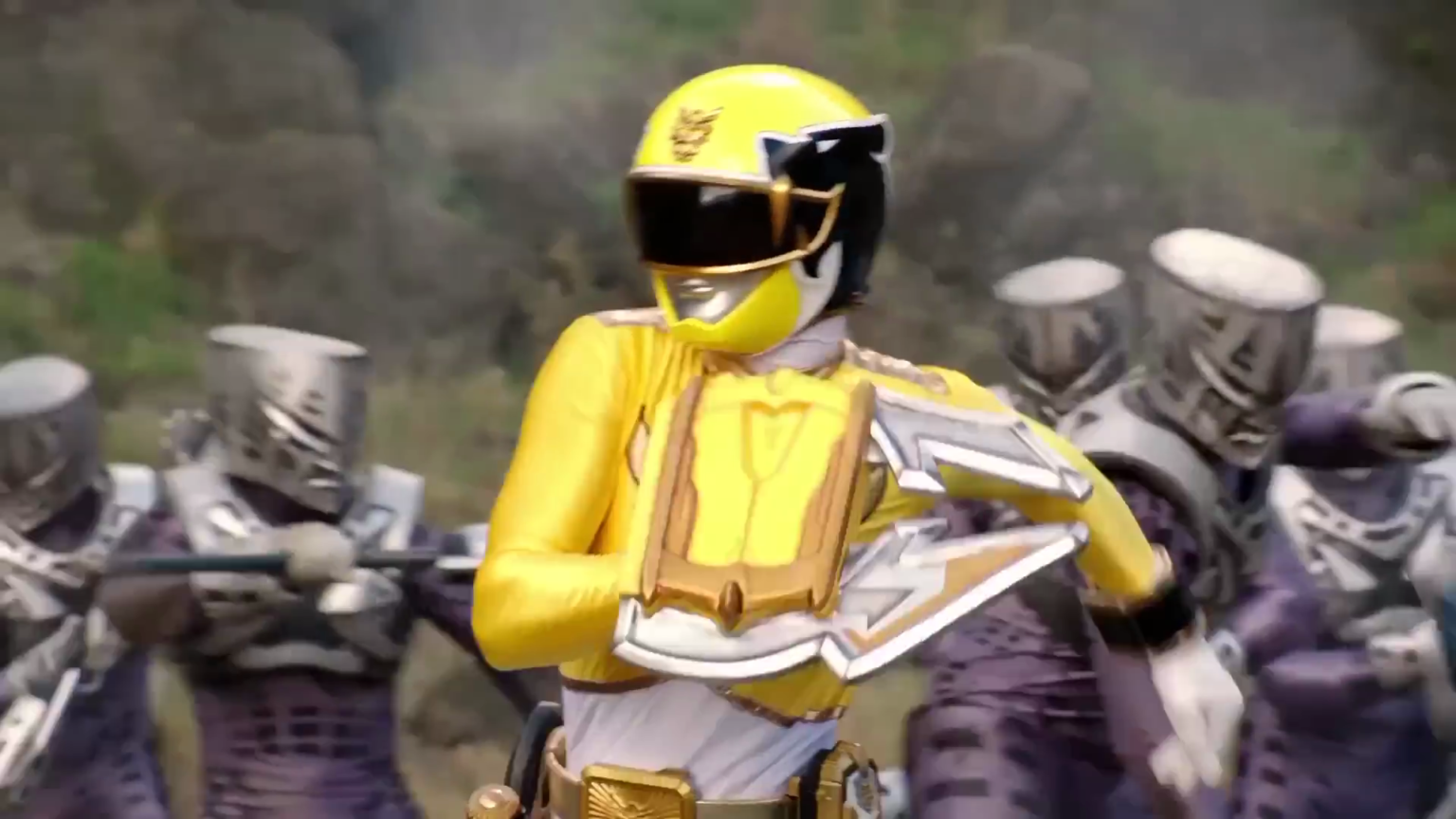 Gia Moran Yellow Super Megaforce Ranger Morphin Legacy