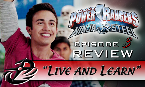 Ninja Steel - Red Ranger Morph and Roll Call, Episode 3 Live and Learn