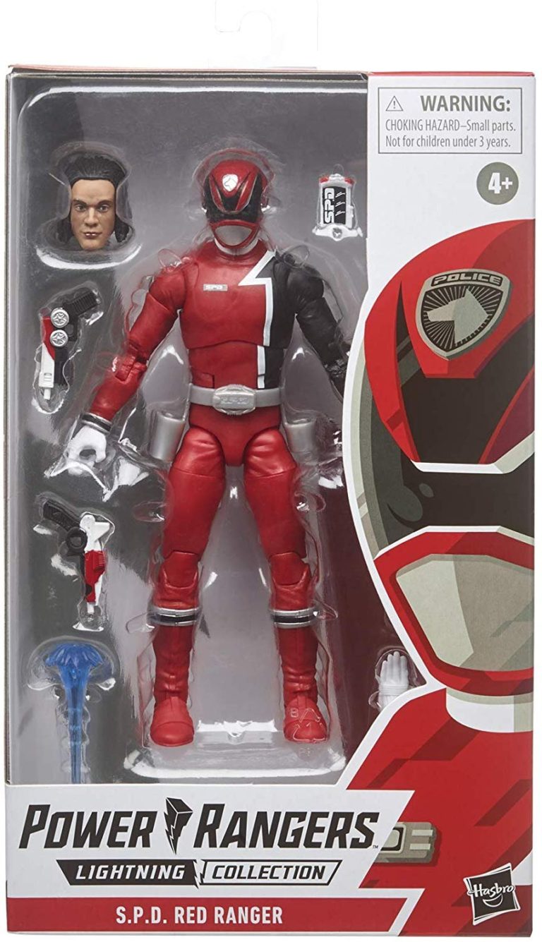 Lightning Collection Red SPD Ranger Packaging - Morphin' Legacy