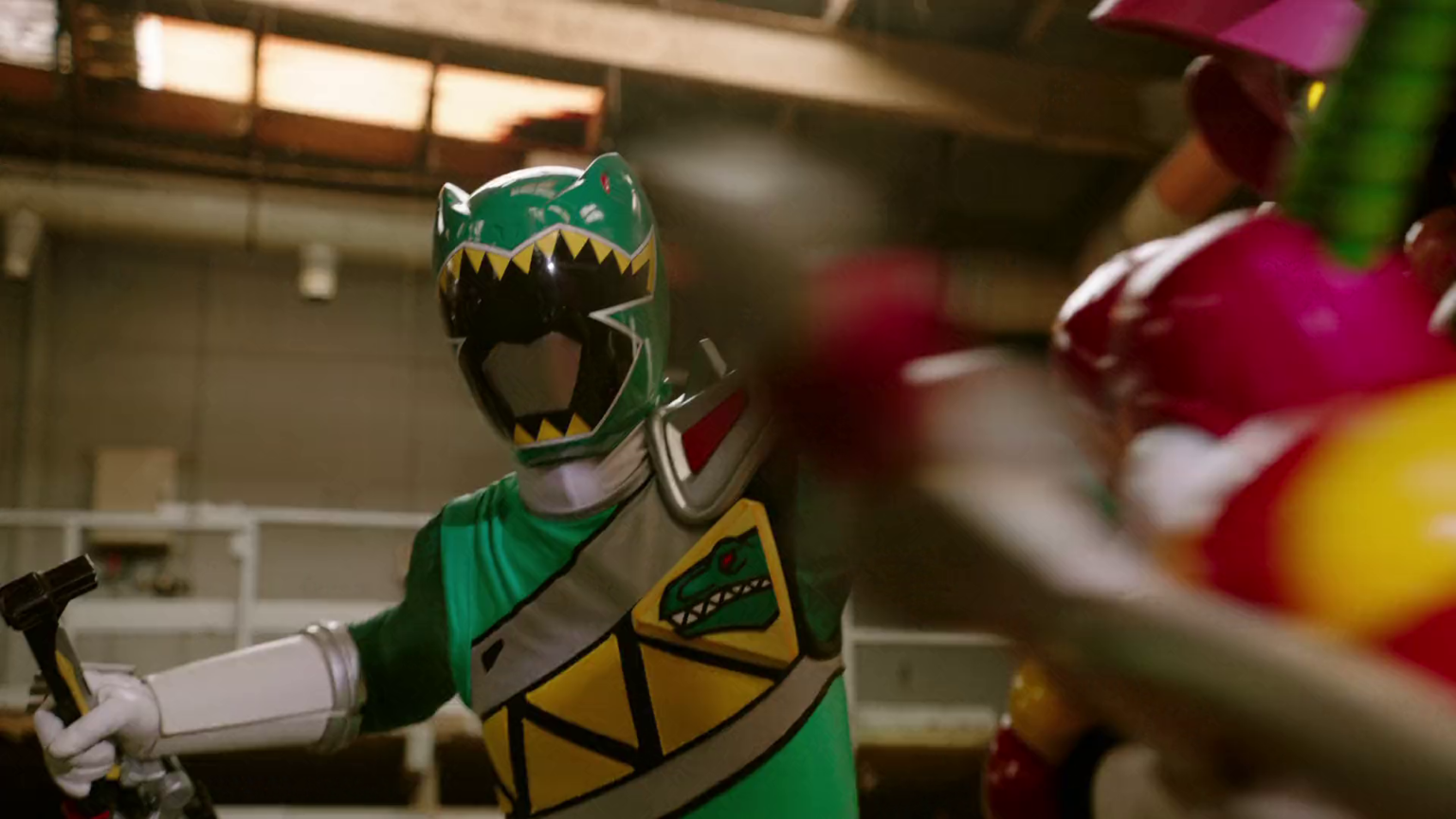 Green Dino Charge Ranger (Beast Morphers) - Morphin' Legacy