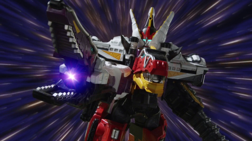 Plesio Charge Megazord (Pachy-Rex Formation) - Morphin' Legacy