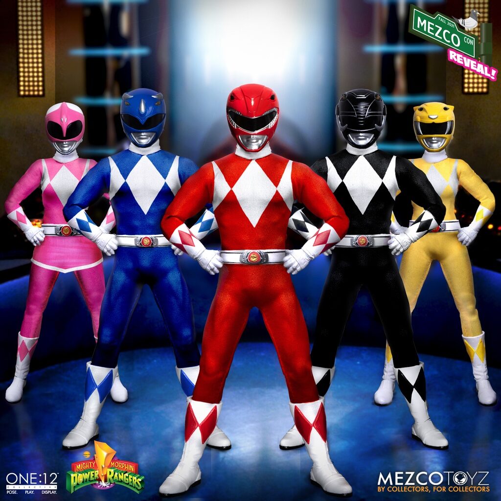 Mezco One:12 Mighty Morphin' Power Rangers Boxed Set Revealed ...