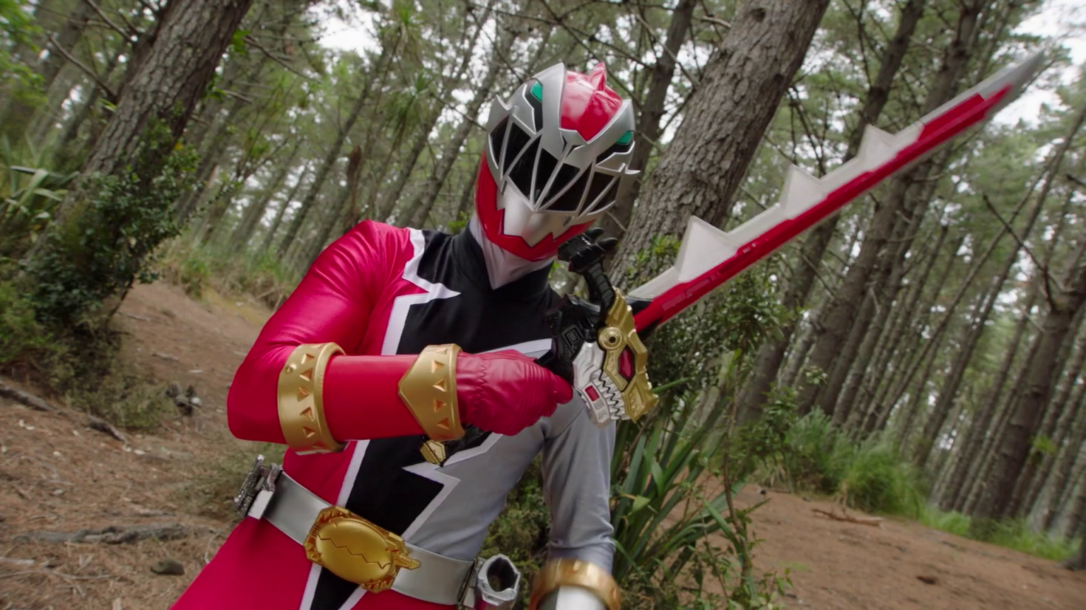 Zayto Red Dino Fury Ranger Morphin Legacy