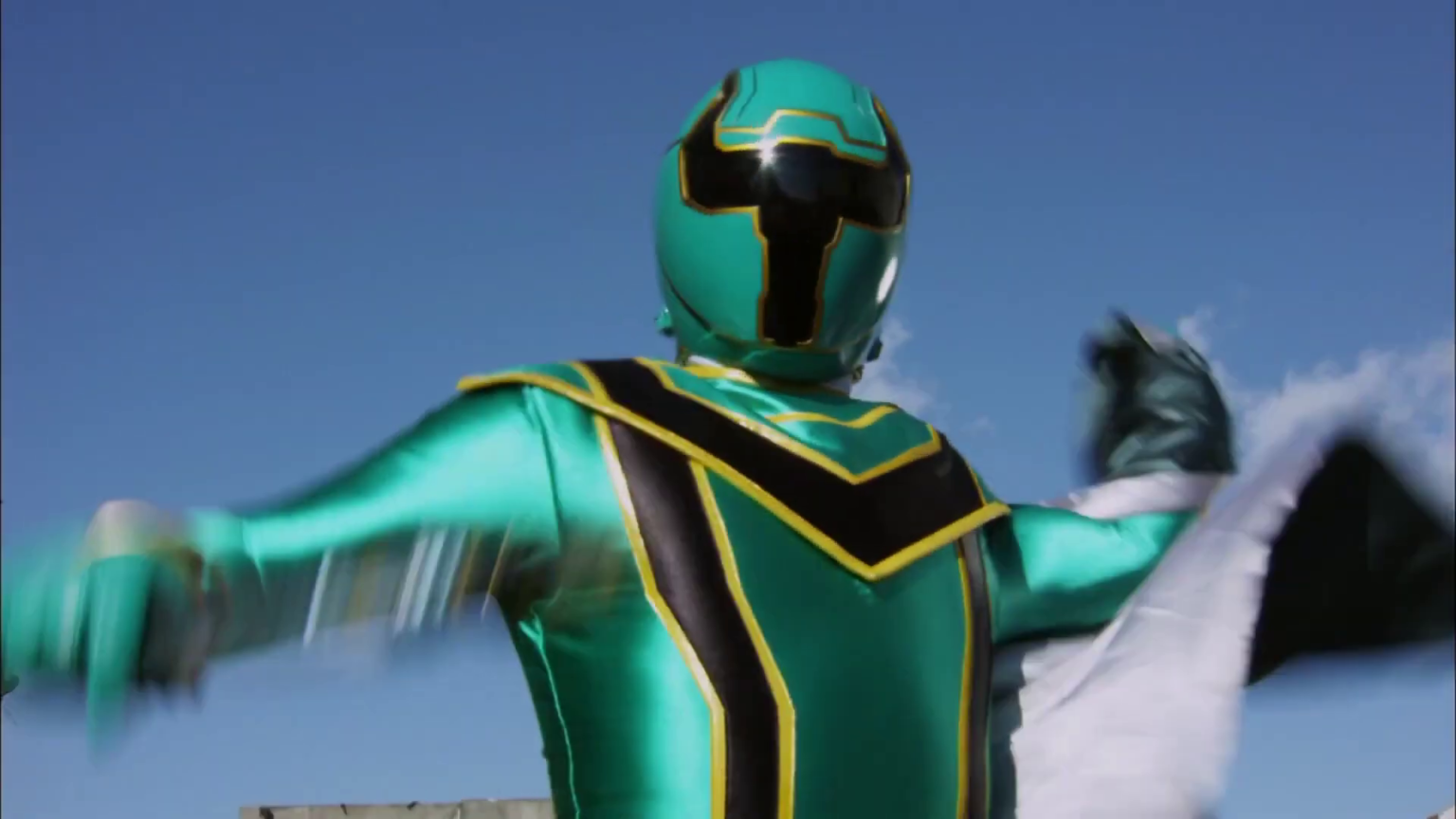 Jake Holling, Green Super Megaforce Ranger - Morphin' Legacy