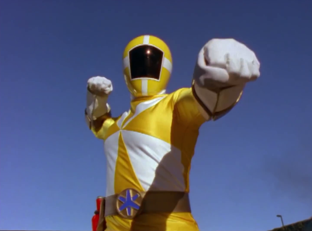 Kelsey Winslow Yellow Lightspeed Ranger Morphin Legacy 