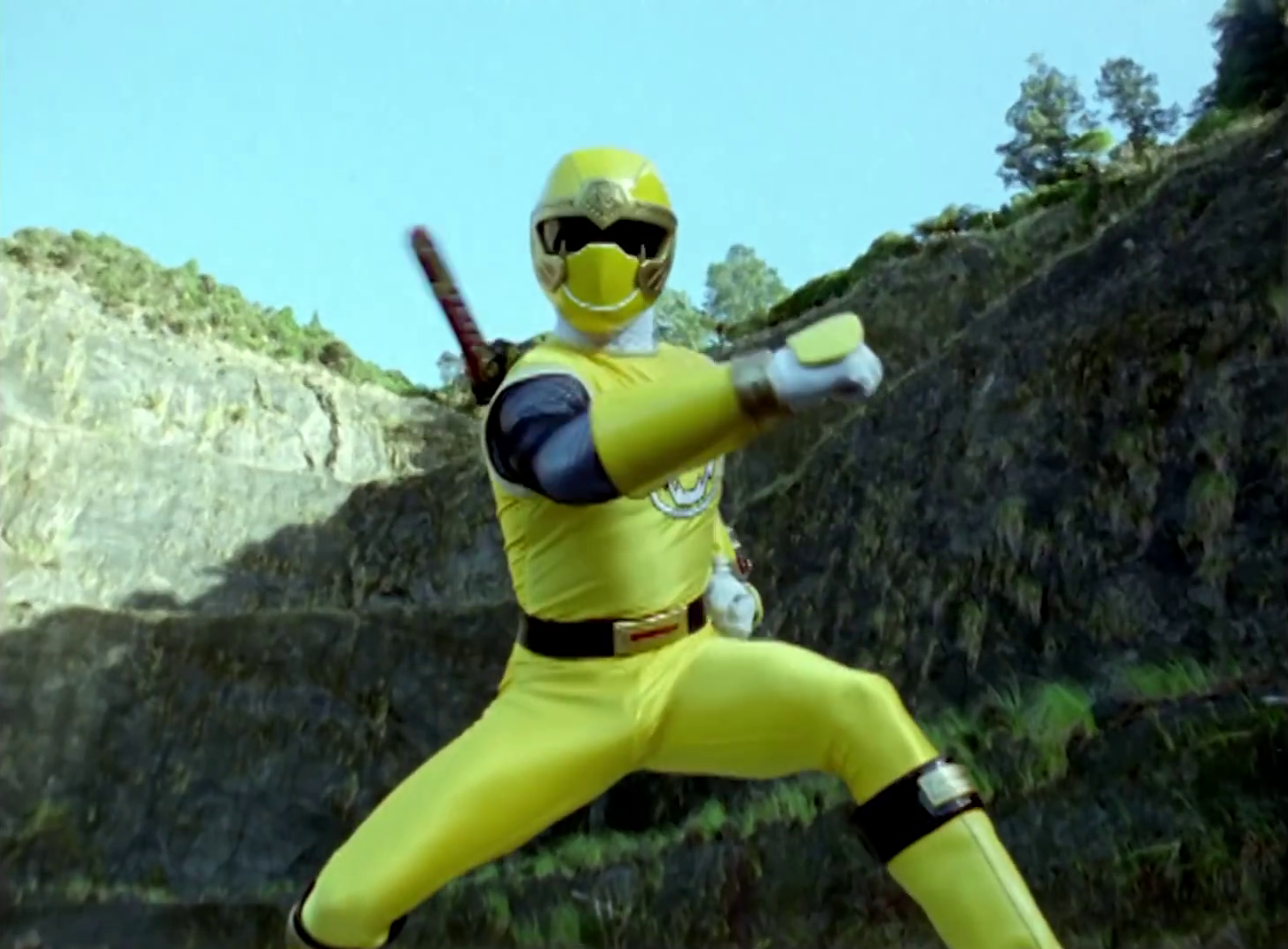 power rangers ninja storm yellow ranger