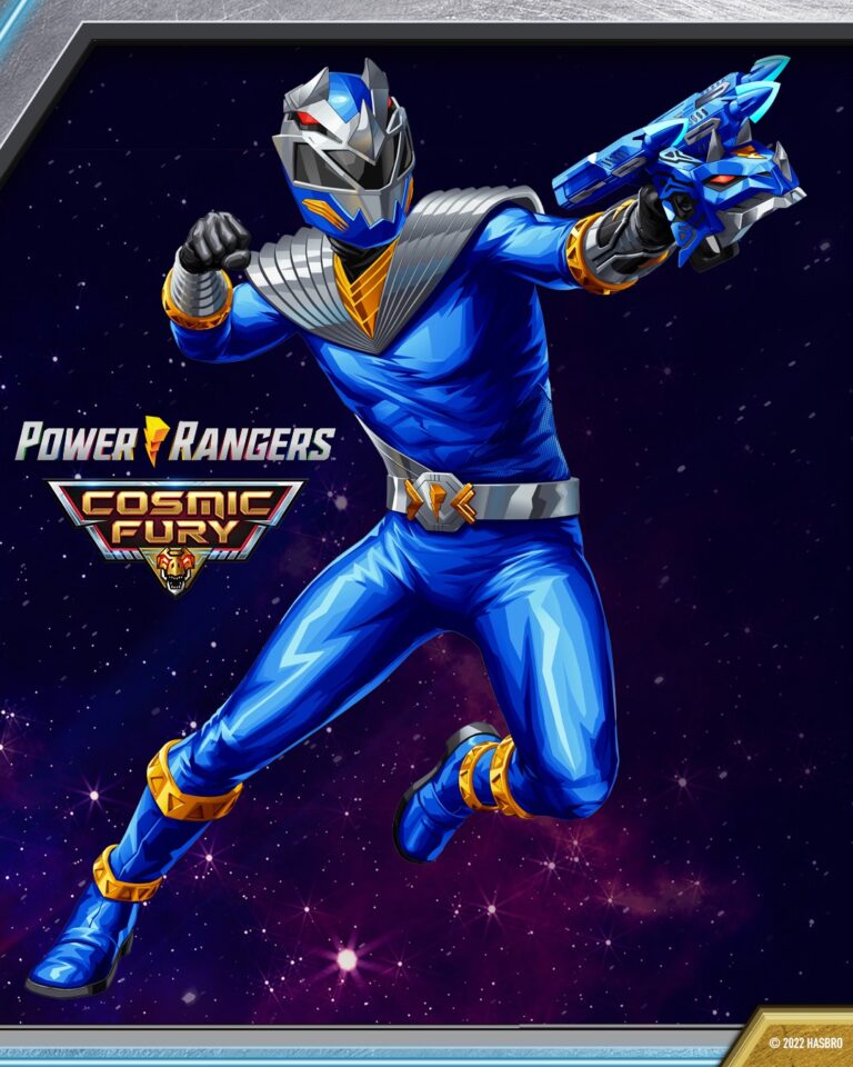 The Rangers Morphin Legacy   Blue Cosmic Fury Ranger Artwork 768x960 