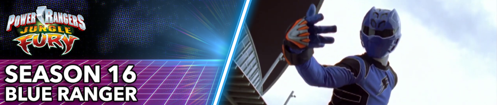 Theo Martin, Blue Jungle Fury Ranger - Morphin' Legacy