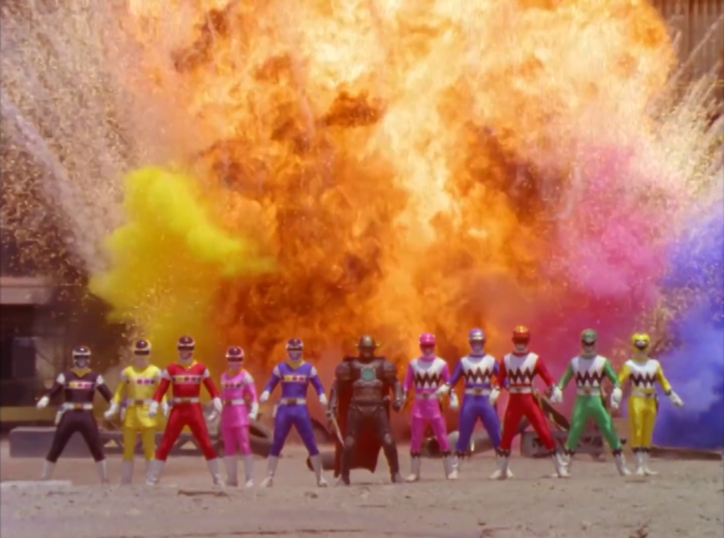 Power Ranger Merged Clash Of The Crossovers - Morphin' Legacy