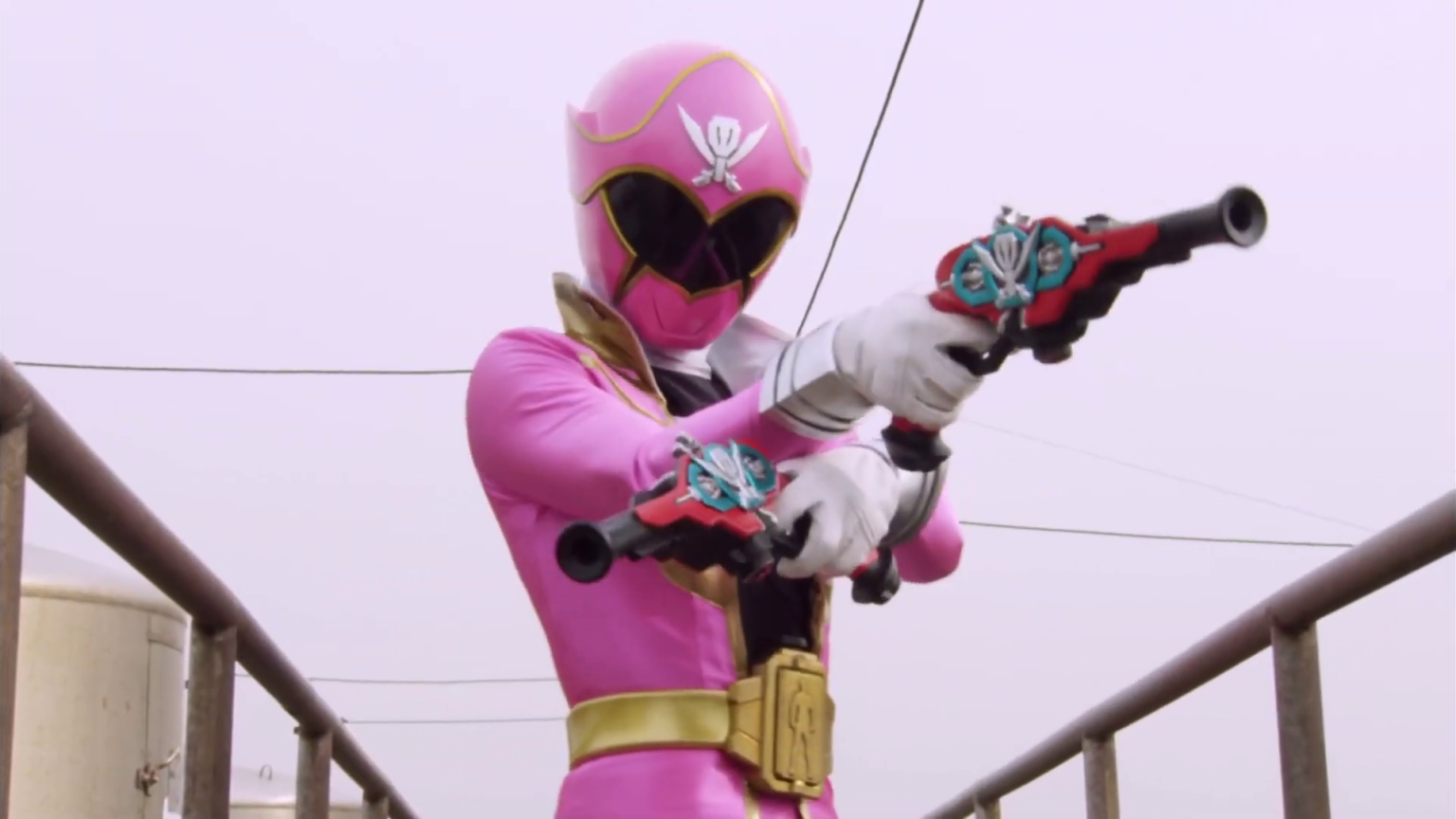 Emma Goodall Pink Super Megaforce Ranger Morphin Legacy