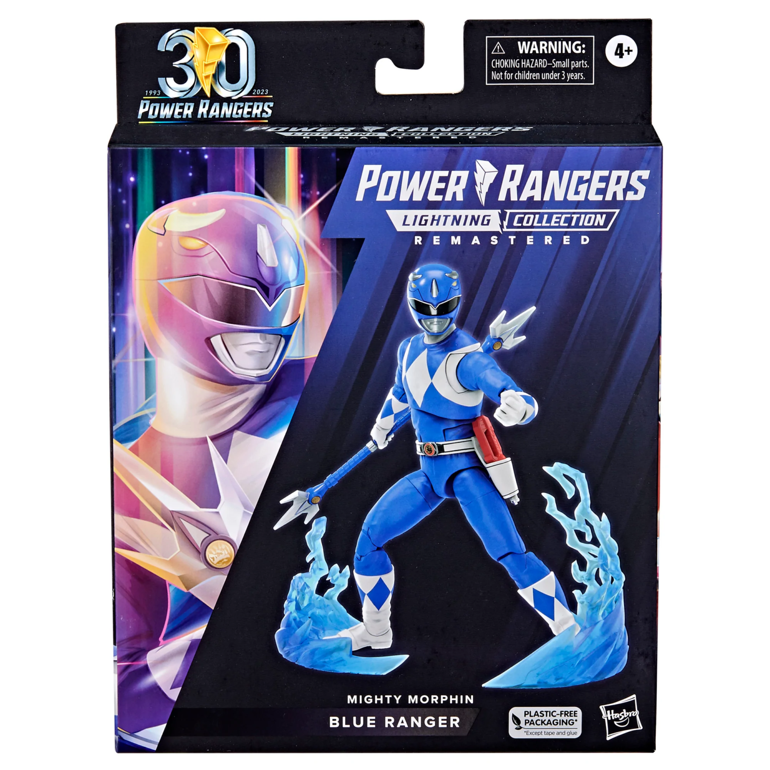 Lightning Collection Remaster Blue Ranger Figure (Front Packaging ...