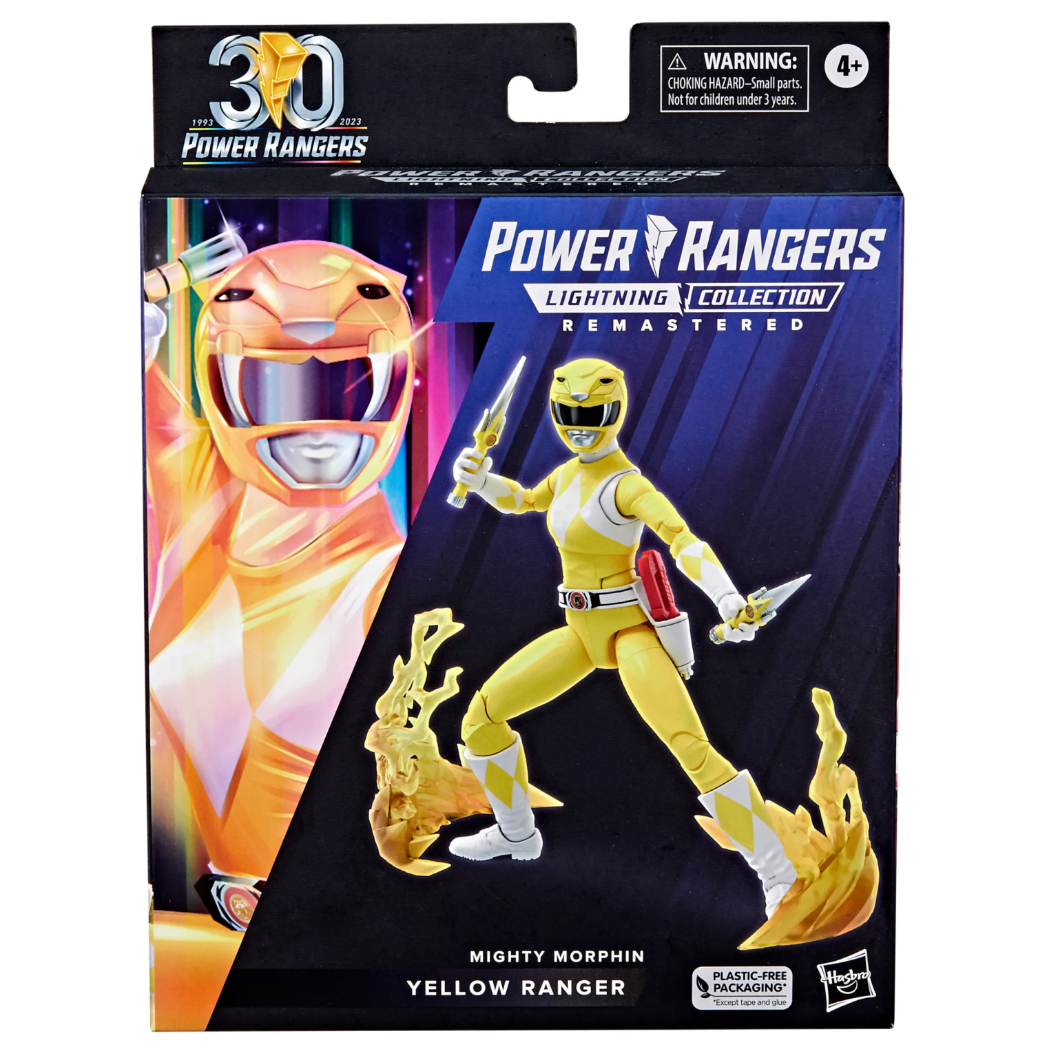 Lightning Collection Gold Ranger Lightning Collection Yellow Ranger Figure (Front Packaging) - Morphin ...