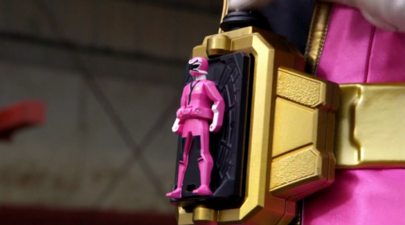 Pink Samurai Ranger Key - Morphin' Legacy