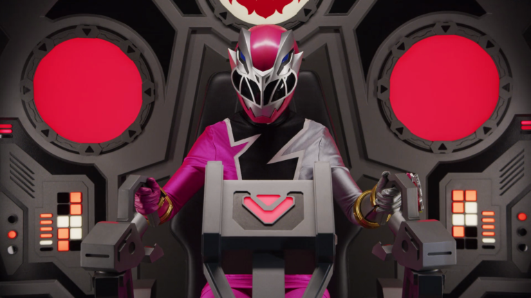 Cosmic Lion Zord Cockpit (Pink Dino Fury Ranger) - Morphin' Legacy