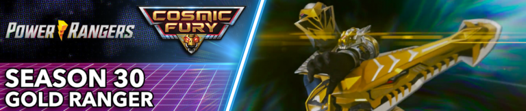 Aiyon, Gold Cosmic Fury Ranger - Morphin' Legacy