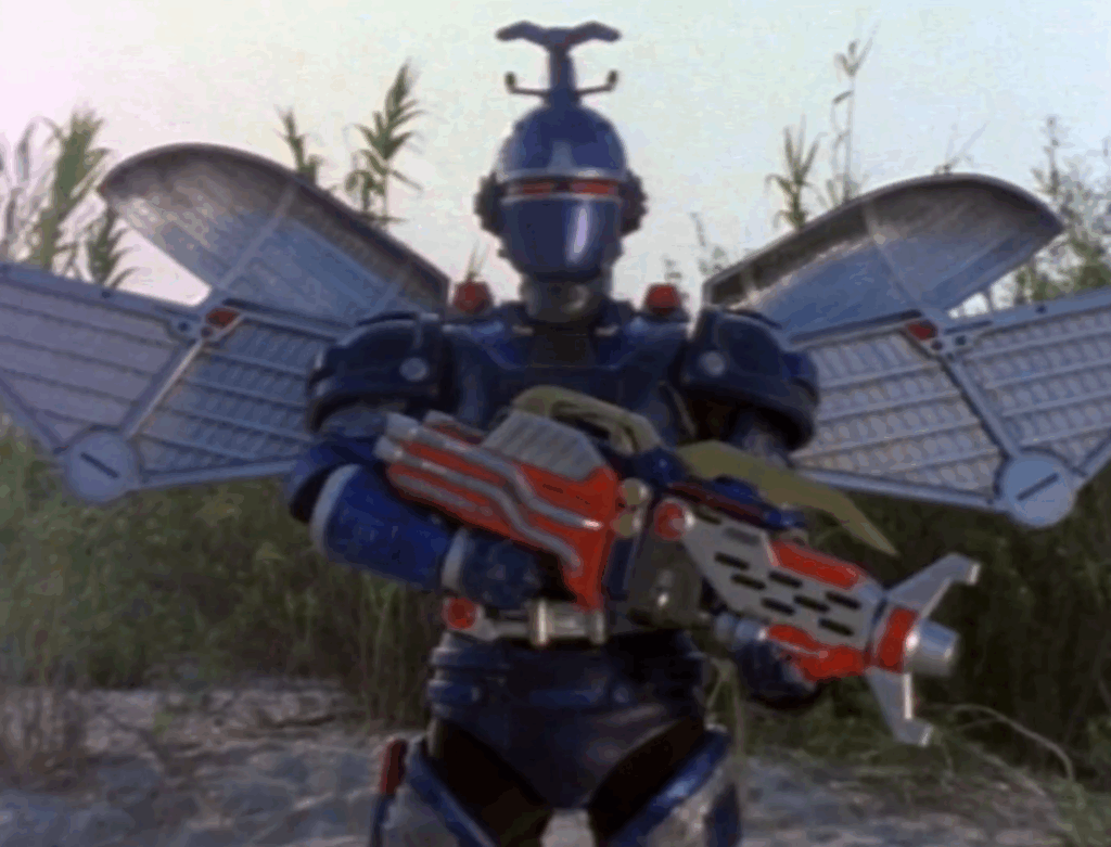 Andrew Drew McCormick Blue Stinger Beetleborg Morphin Legacy